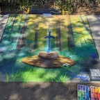 Luna Park Chalk Art - 2022