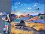Mountain View Chalk Art - 2023